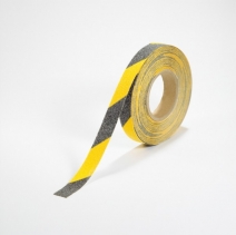 Wykładzina przemysłowa, ergonomiczna Podkładki Antypoślizgowe, typ Safety Trax 50 mm x 18 cm, obszar suchy, kolor żółty/czarny